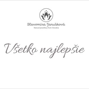 Kartička s odkazom (papierová forma)<span> - </span>Všetko najlepšie