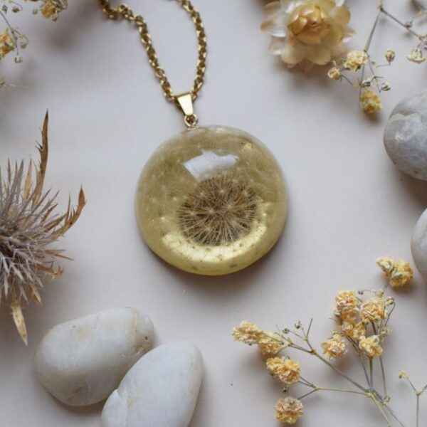 Náhrdelník Púpava zlatá 3936 A CHO