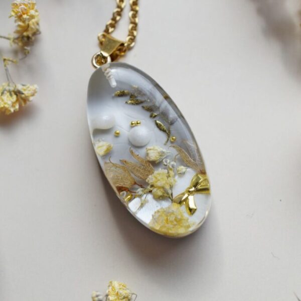 Náhrdelník Vanilková jar ovál 3939 B CHO