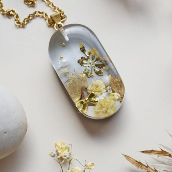 Náhrdelník Vanilková jar ovál 3940 A CHO